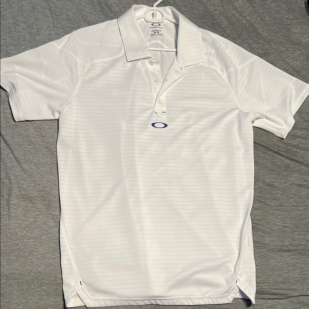 Oakley Men's White Polo Shirt
